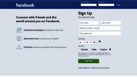 What Facebook.ie website looked like in 2020 (3 years ago)