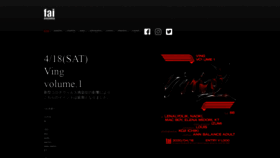 What Fai-aoyama.com website looked like in 2020 (3 years ago)