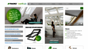 What Fakro.nl website looked like in 2020 (4 years ago)