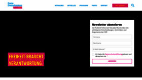 What Fdp-bundesverband.de website looked like in 2020 (3 years ago)