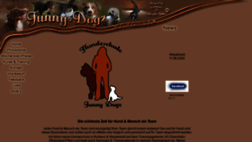 What Funny-dogz.de website looked like in 2020 (3 years ago)