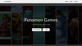 What Fenomen-games.com website looked like in 2020 (3 years ago)