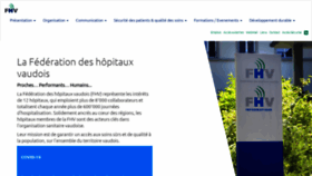 What Fhv.ch website looked like in 2020 (3 years ago)