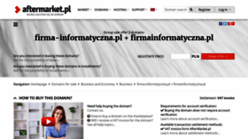 What Firmainformatyczna.pl website looked like in 2020 (4 years ago)