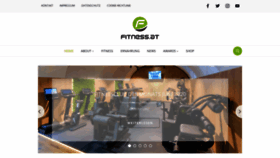 What Fitness.at website looked like in 2020 (3 years ago)