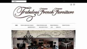 What Fabulousfrenchfurniture.com.au website looked like in 2020 (3 years ago)