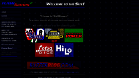 What Flashgameshows.com website looked like in 2020 (3 years ago)