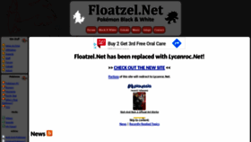 What Floatzel.net website looked like in 2020 (3 years ago)