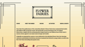 What Flowerfairies.com website looked like in 2020 (3 years ago)