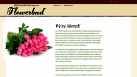What Flowerbud.com website looked like in 2020 (3 years ago)