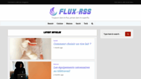 What Flux-rss.info website looked like in 2020 (3 years ago)