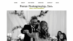 What Focusphotoinc.com website looked like in 2020 (3 years ago)