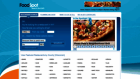 What Foodspot.com website looked like in 2020 (3 years ago)