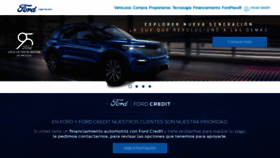 What Ford.com.mx website looked like in 2020 (3 years ago)