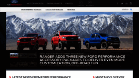 What Fordperformancegroup.com website looked like in 2020 (3 years ago)