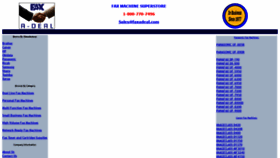What Faxadeal.com website looked like in 2020 (3 years ago)