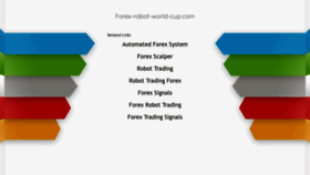 What Forex-robot-world-cup.com website looked like in 2020 (3 years ago)