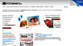 What Fotobanky.cz website looked like in 2020 (3 years ago)