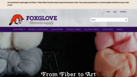 What Foxglovefiber.com website looked like in 2020 (3 years ago)
