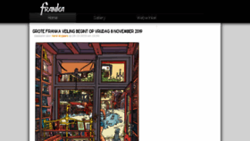 What Franka.nl website looked like in 2020 (5 years ago)