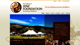 What Fredericklenzfoundation.org website looked like in 2020 (5 years ago)