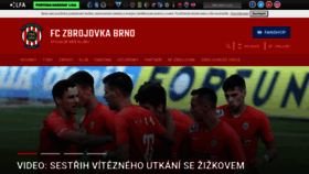 What Fczbrno.cz website looked like in 2020 (3 years ago)