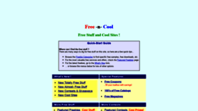 What Free-n-cool.com website looked like in 2020 (3 years ago)