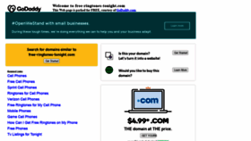 What Free-ringtones-tonight.com website looked like in 2020 (3 years ago)