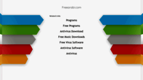 What Freearabi.com website looked like in 2020 (3 years ago)