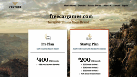 What Freecargames.com website looked like in 2020 (3 years ago)