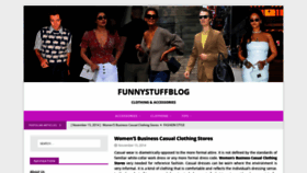 What Funnystuffblog.com website looked like in 2020 (3 years ago)