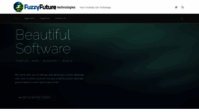 What Fuzzyfuture.com website looked like in 2020 (3 years ago)