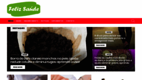 What Felizsaude.com.br website looked like in 2020 (3 years ago)