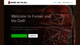 What Farmerandthedell.com website looked like in 2020 (3 years ago)