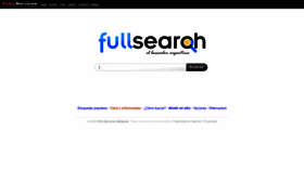 What Fullsearch.com.ar website looked like in 2020 (5 years ago)