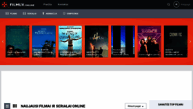 What Filmux.online website looked like in 2020 (3 years ago)
