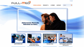 What Full-med.pl website looked like in 2020 (3 years ago)