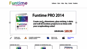 What Funtimescrapbooking.com website looked like in 2020 (3 years ago)