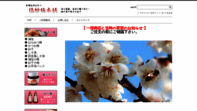 What Fukusaume.com website looked like in 2020 (3 years ago)