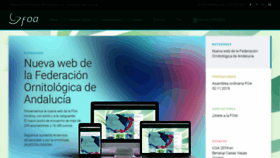 What Foandaluza.es website looked like in 2020 (3 years ago)