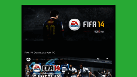What Fifa14downloadpcfree.blogspot.com website looked like in 2020 (3 years ago)