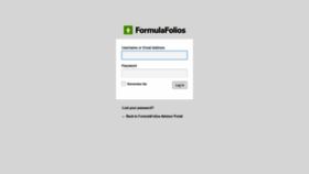 What Formulafoliosgroup.com website looked like in 2020 (3 years ago)