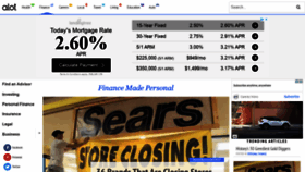 What Finance.alot.com website looked like in 2020 (4 years ago)
