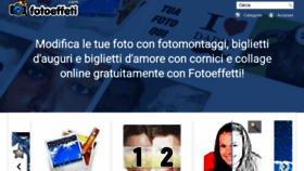 What Fotoeffetti.com website looked like in 2020 (3 years ago)