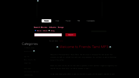 What Friendstamilmp3.com website looked like in 2020 (3 years ago)