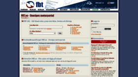 What Fbt.se website looked like in 2020 (3 years ago)