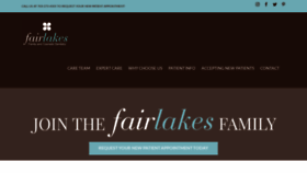 What Fairlakesdental.com website looked like in 2020 (3 years ago)