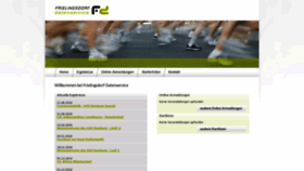 What Frielingsdorf-datenservice.de website looked like in 2020 (3 years ago)