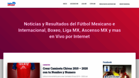 What Futboladiccion.com website looked like in 2020 (3 years ago)