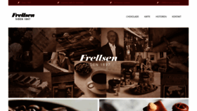 What Frellsen.dk website looked like in 2020 (3 years ago)